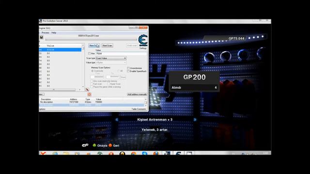 PES 2013 CHEAT ENGİNE смотреть онлайн