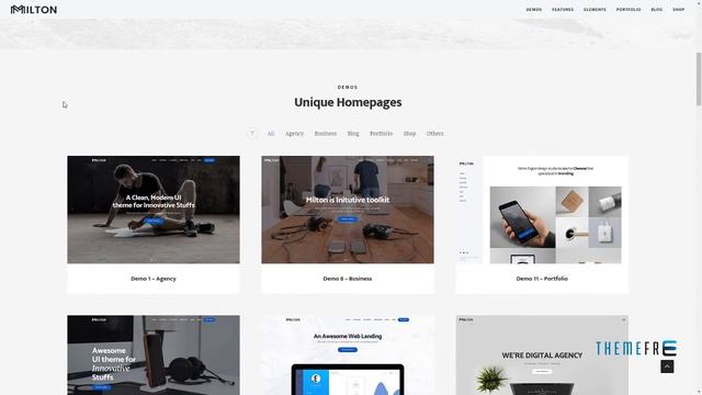 Milton Multipurpose Creative WordPress Theme Kenneth Ogden смотреть онлайн