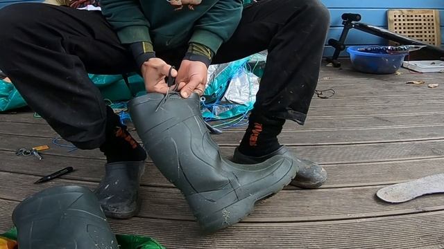 Рецепт теплых ног в зимних походах. ЭВА стельки! смотреть онлайн