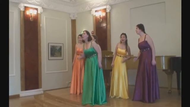 Джазовая фантазия на тему сюиты "Пер Гюнт". Вокальный квинтет Акварель" смотреть онлайн