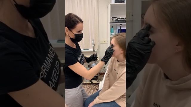 Перманентный макияж бровей @pm1_kotelniki ТОП мастер Оксана (Записаться можно по ссылкам в описании