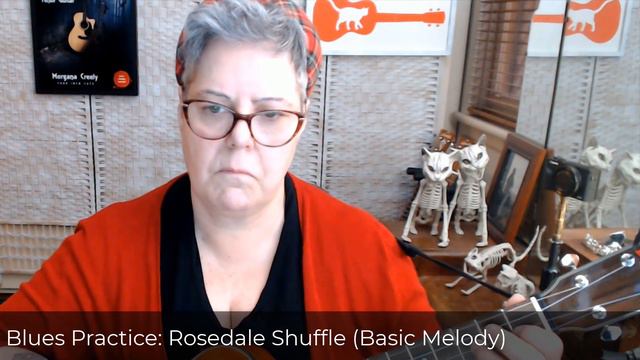 Blues Practice: Rosedale Shuffle (Baritone Ukulele) смотреть онлайн