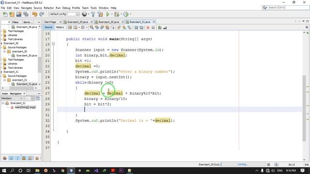 java how to program exercise 4.31 смотреть онлайн