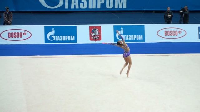 Evgeniya Kanaeva clubs GP Moscow 2011 27/02 смотреть онлайн