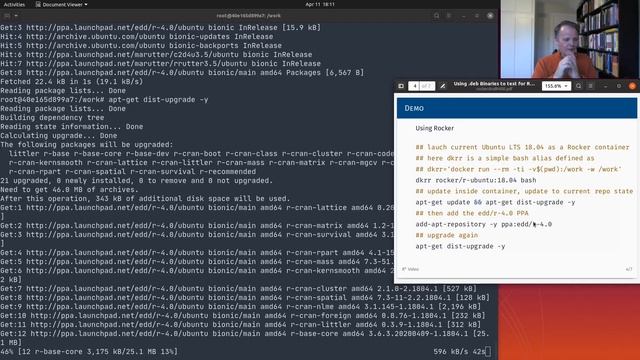 R^4 Video #2: Using .deb Binaries to test R 4.0.0 смотреть онлайн