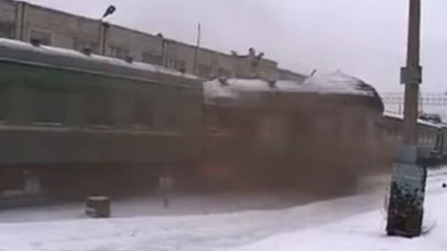 Краш тест Русского поезда. смотреть онлайн