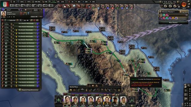 HOI4 MAN THE GUNS MEXICO | US Intelligence Part 10 - Hearts of Iron IV Let's Play Gameplay смотреть онлайн