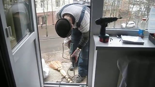 Демонтаж бетонной стяжки