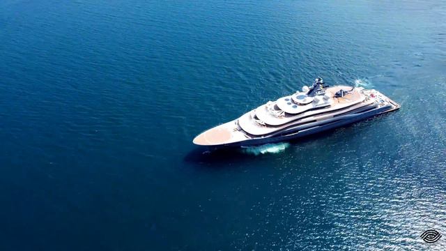 Lürssen M/Y FLYING FOX | Drone Cinematic Footage смотреть онлайн