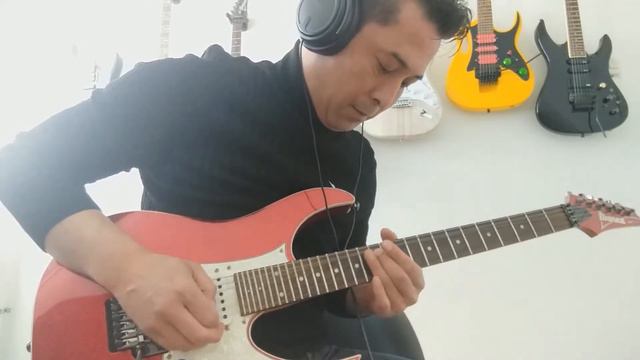 Metal Rock Guitarsolo - Ibanez RG550XH RSP guitar and Line 6 Firehawk FX #guitarsolo смотреть онлайн