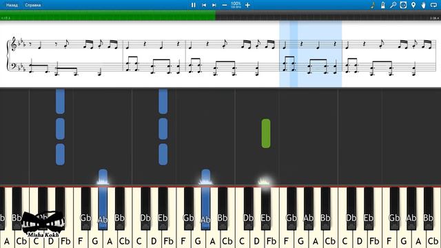 Fifth Harmony - Down ft. Gucci Mane [Piano Tutorial | Sheets | MIDI] Synthesia смотреть онлайн