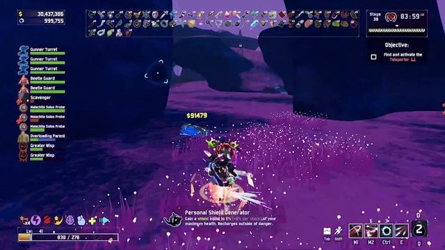 Stage 48 Huntress God Run on Monsoon [Risk of Rain 2] смотреть онлайн
