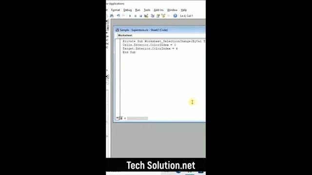 Highlight Active Cell in Excel Sheet смотреть онлайн