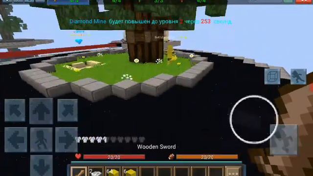 Bed war blockman Go!!! Приколы от красной львицы!! смотреть онлайн
