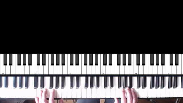 How to play All Of Me on piano, swinging jazz standard смотреть онлайн