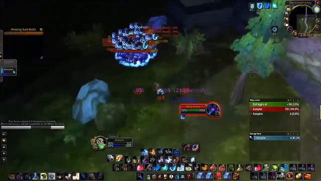 WoW Classic Dire Maul East Lasher 1 pull - Mage смотреть онлайн