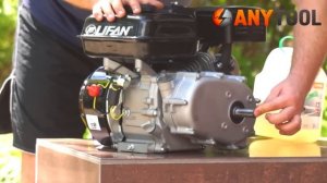 Двигатель Lifan 168F-R с редуктором и с много-дисковым центробежным сцеплением