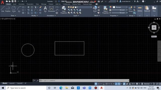 TAGALOG TUTORIAL AutoCAD USER INTERFACE смотреть онлайн