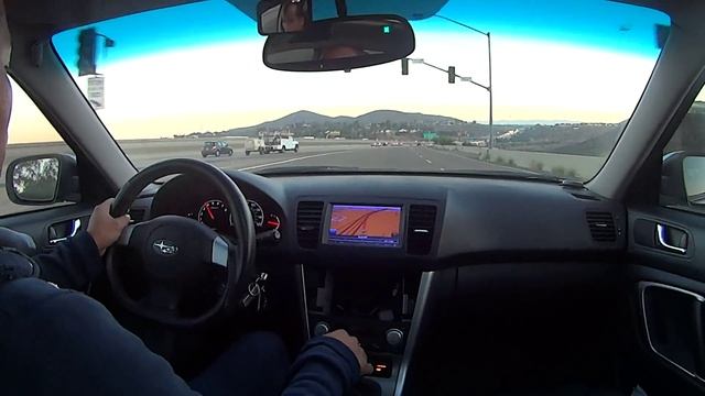 Subaru Legacy 05 - Fujitsubo Legalis Super R accelerating смотреть онлайн