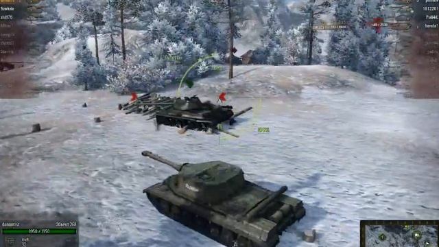 World of Tanks. Решающий вклад. Золотой дрозд тащит!!! смотреть онлайн