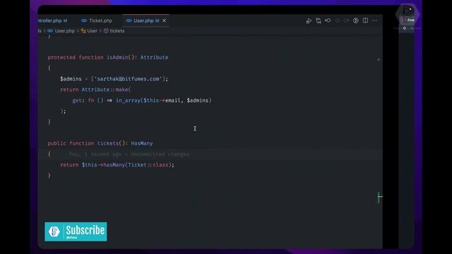 Laravel 10 full course for beginner - Help Ticket Project - has many relationship смотреть онлайн
