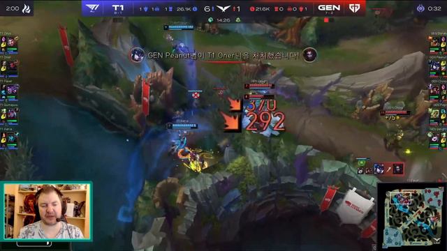 ОБЗОР T1 против GEN Игра 2 - LCK KOREA | League of Legends Lolesports Worlds LCK 2023 смотреть онлайн