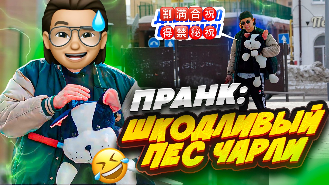 РАЗЫГРЫВАЮ ПРОХОЖИХ ИГРУШЕЧНЫМ ПСОМ/ МЫШЬ СНОВА В ГОРОДЕ!