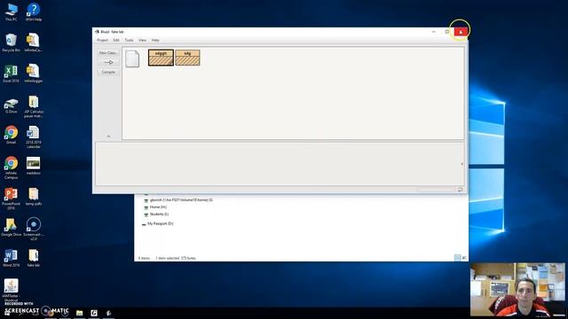 Uploading and Downloading files with BlueJ смотреть онлайн