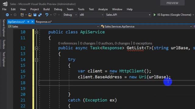 Parte 06 - Consumo de servicio Rest Full desde el App смотреть онлайн