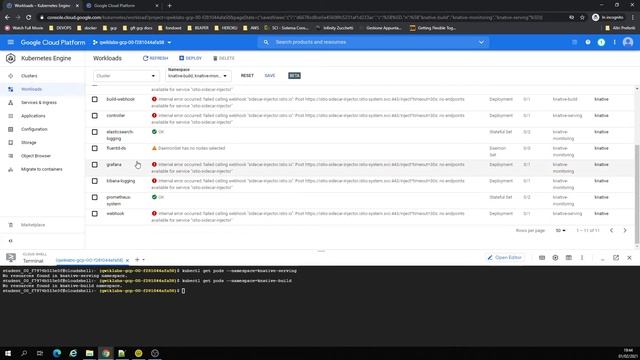 Google Cloud Platform : Install Knative & ISTIO смотреть онлайн