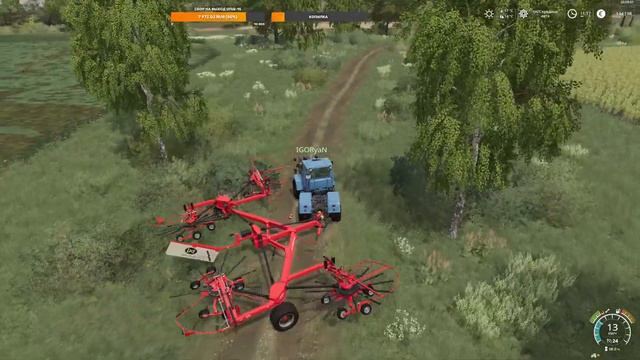 FS19 МР  колхоз Рассвет  42