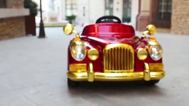 Rolls-Royce детский электромобиль (mini retro) смотреть онлайн