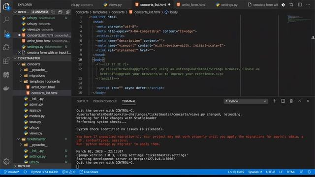 W8D2: Ticketmaster Review (2 of 3) смотреть онлайн