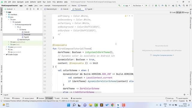 how to create first jetpack compose application in android studio | Jetpack compose in android смотреть онлайн