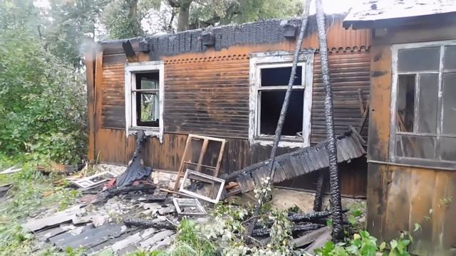 23.08.2017 Сморгонский р-н, д.Байбы, гибель на пожаре смотреть онлайн