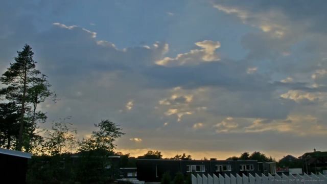 HDR Timelapse Sunset in Bergen. смотреть онлайн