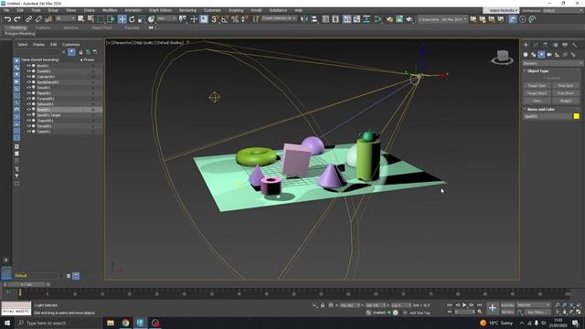3Ds Max 2024 - Beginner - First Steps смотреть онлайн