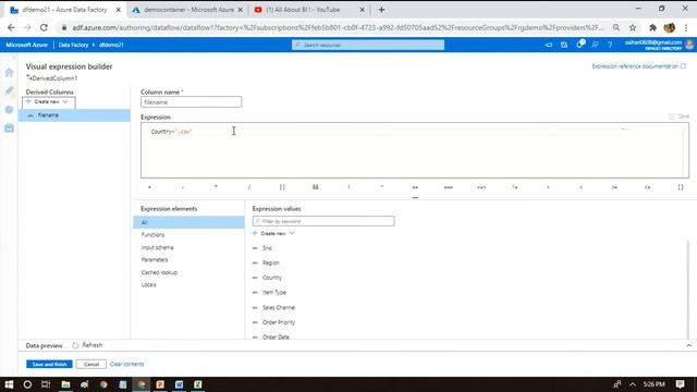 #75. Azure Data Factory- Split input file to multiple files using a single sink in Mapping data flo смотреть онлайн