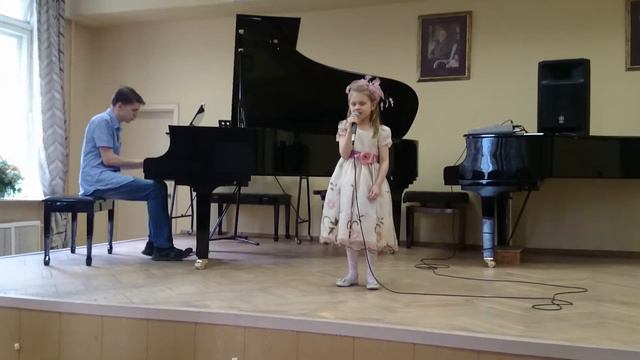 OVER THE RAINBOW - Anna Kachurovskaya (7 лет) смотреть онлайн