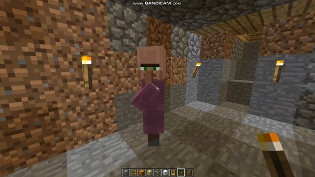 Огромная крепость вокруг деревни MInecraft. Деревня в безопасности! смотреть онлайн