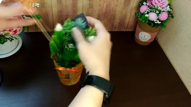 Мыловарение:) Зимний бюджетный букет смотреть онлайн