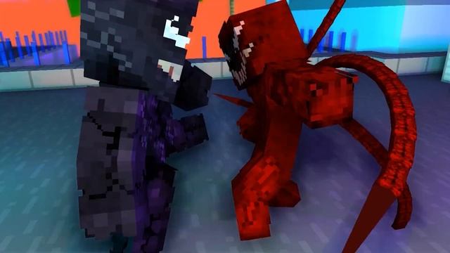 MONSTER SCHOOL : HEROBRINE BECOME VENOM CARNAGE DEVIL - Minecraft Animation смотреть онлайн