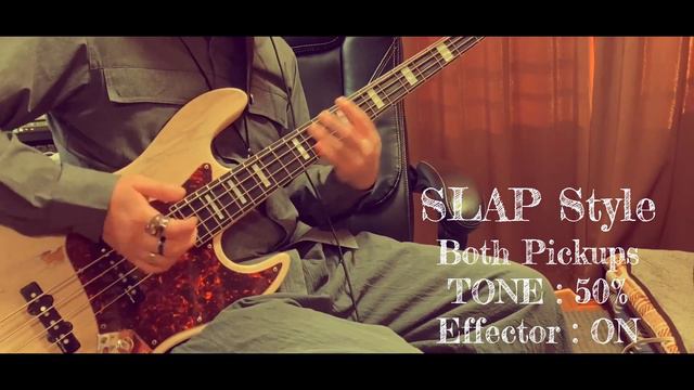 【ベース】Bacchus Handmade Series 02 Woodline 4st Bass Sound check !!（3 types of sounds） смотреть онлайн