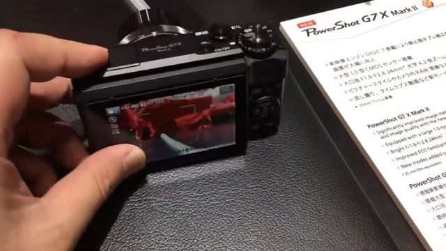 Canon PowerShot G7 X Mark II смотреть онлайн