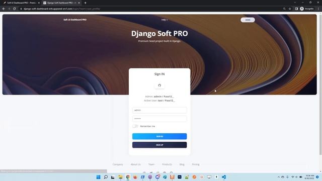 Django Extended Profile, Dark-Mode - Soft Dashboard Design | AppSeed смотреть онлайн