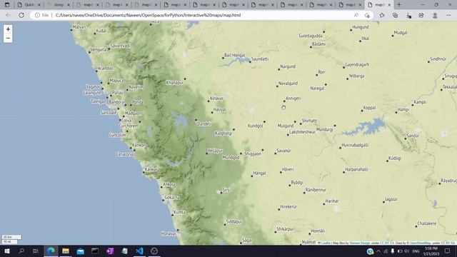 Python Interactive Maps with Folium | Part 1 смотреть онлайн