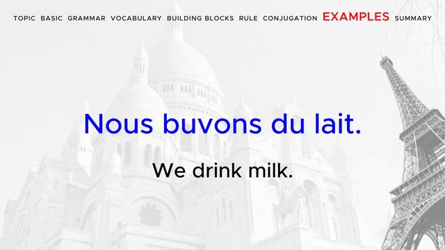 LFWDV l Lesson 53 | Verb Conjugation [ Irregular] | Boire | To Drink | Present Tense | 🇫🇷 смотреть онлайн