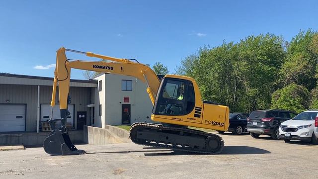 1995 KOMATSU PC120LC EXCAVATOR смотреть онлайн