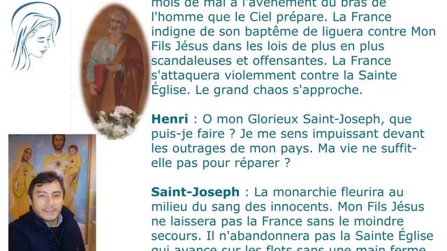 La monarchie fleurira au milieu du sang des innocents : Message de Saint Joseph et Edson à Henri смотреть онлайн