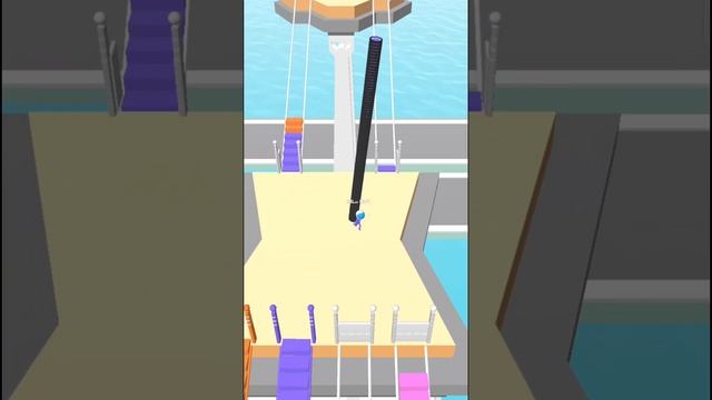 Bridge race - Pro Gameplay [Max levels] Android and IOS Game смотреть онлайн